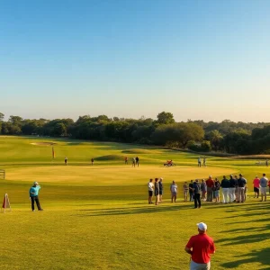 Golf players at the Hayt Collegiate Invitational in Ponte Vedra Beach