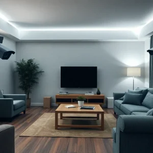 Representation of hidden cameras in a home setting