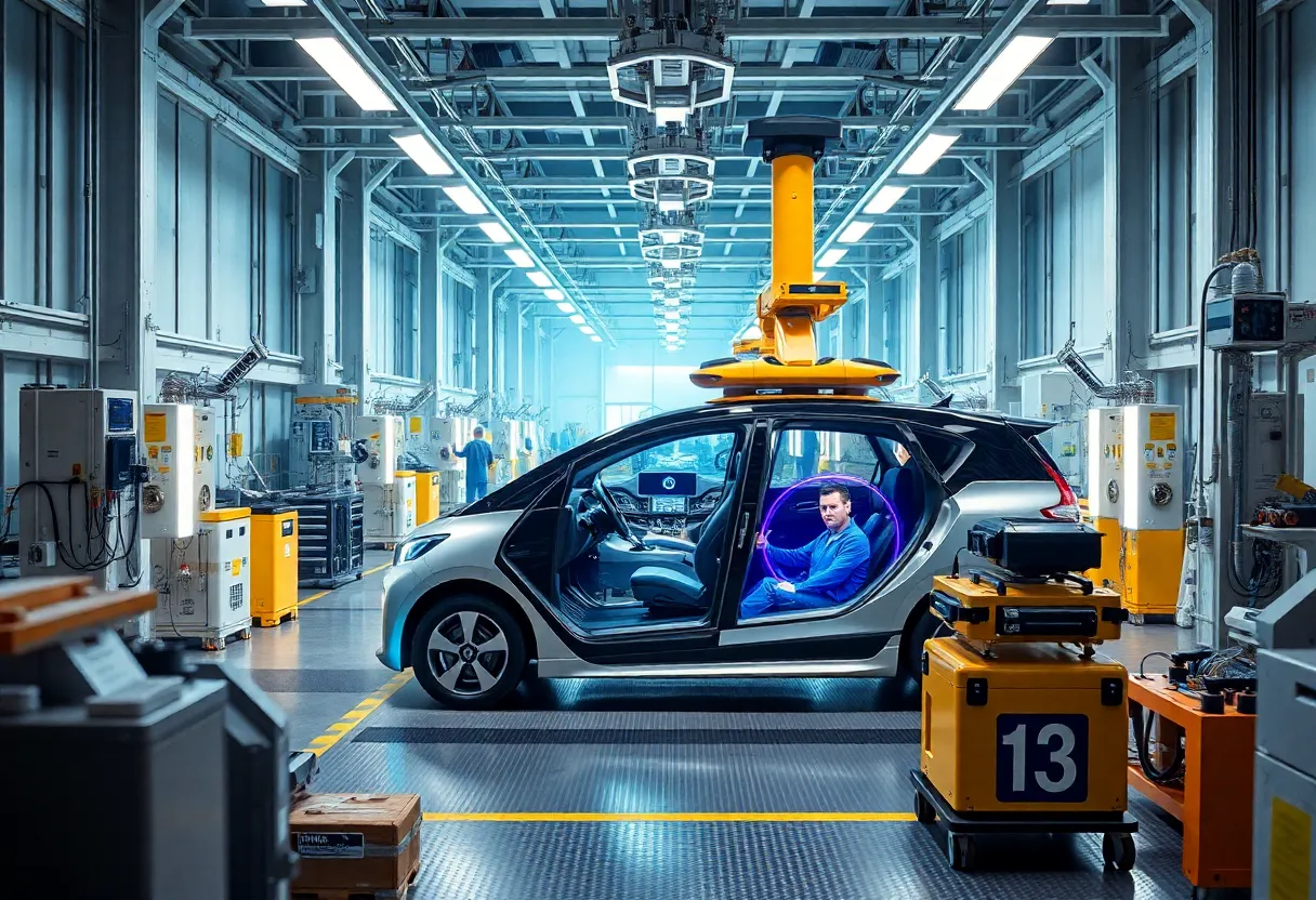 Autonomous vehicle manufacturing facility in Jacksonville