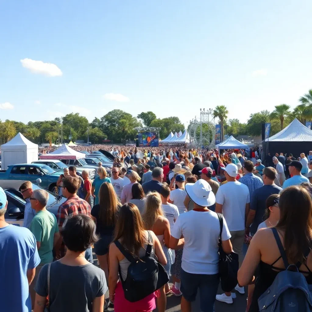 People enjoying different events in Jacksonville and Amelia Island.