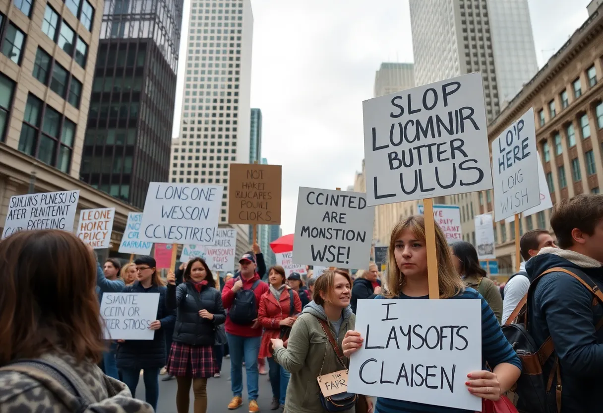 Protests in Jacksonville against IRS layoffs