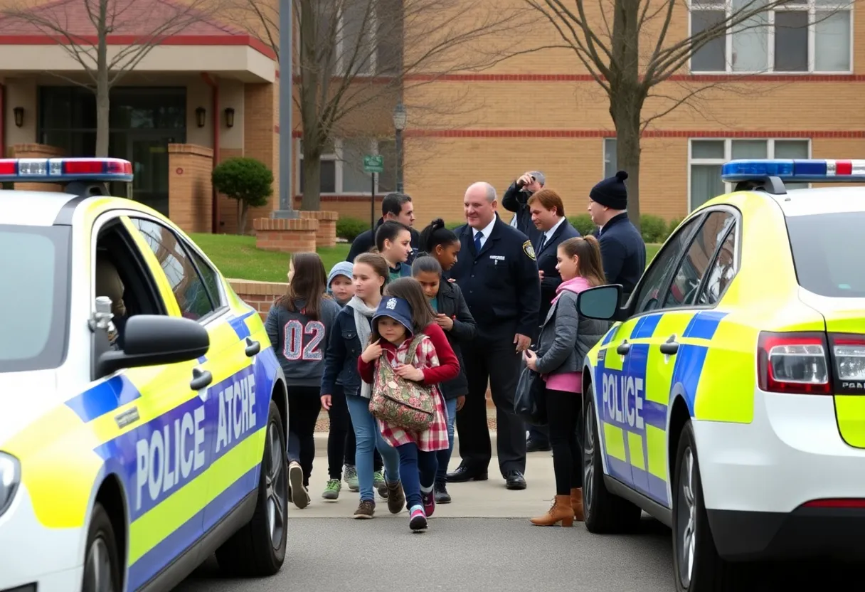 Police presence at Jacksonville school during lockout