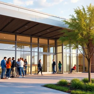 Exterior view of the Jacksonville Workforce Development Center