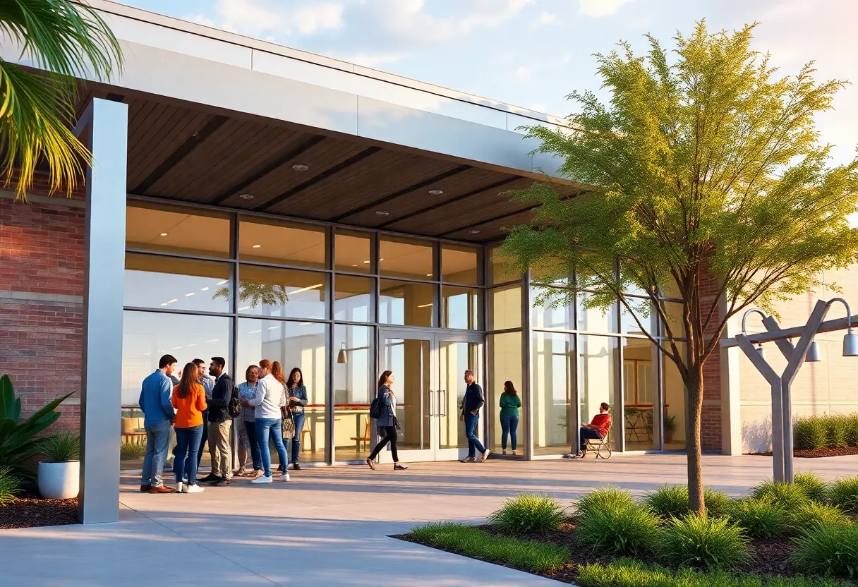 Exterior view of the Jacksonville Workforce Development Center
