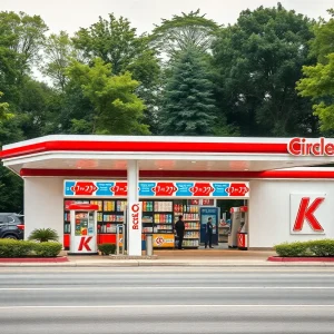 Rendering of the proposed Circle K gas station and convenience store in Nw Jacksonville.
