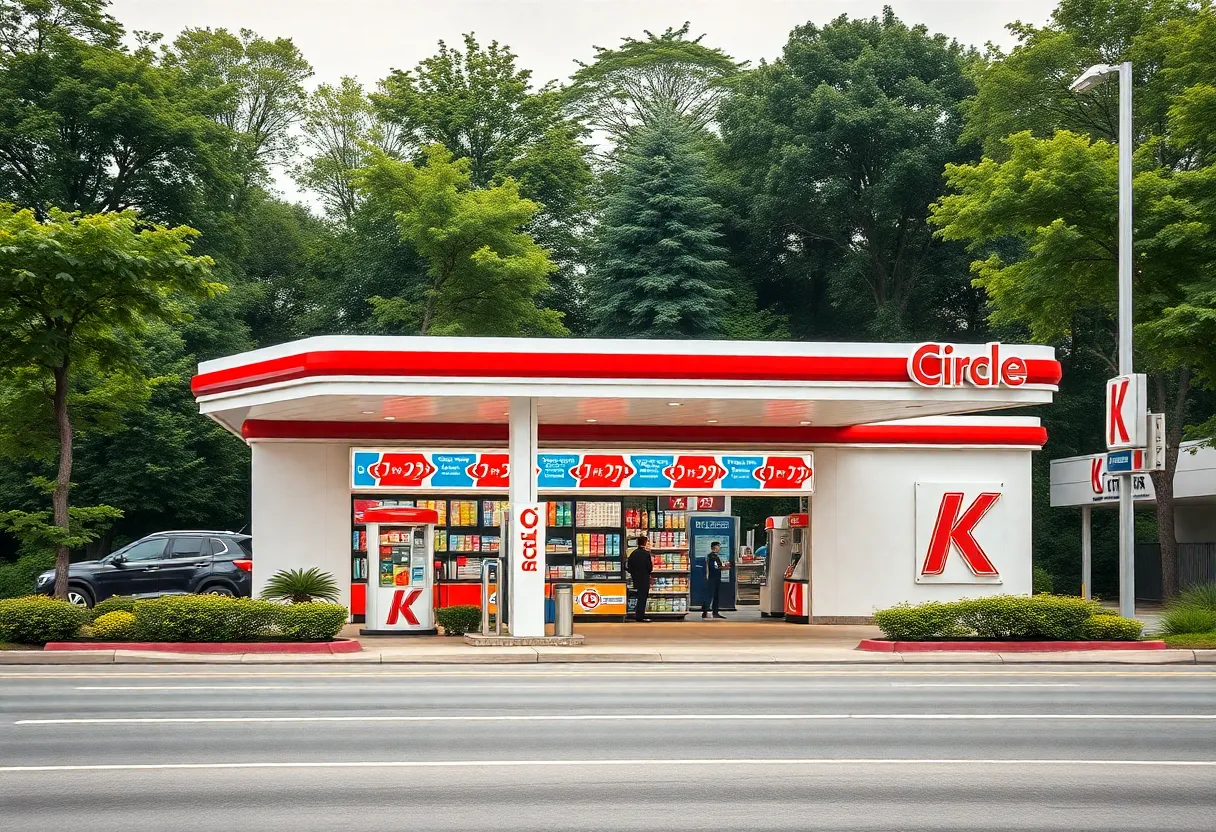 Rendering of the proposed Circle K gas station and convenience store in Nw Jacksonville.