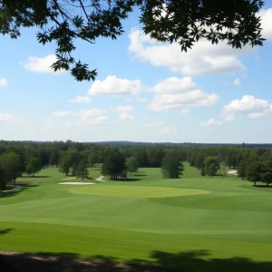 North Florida women's golf team preparing for a tournament in Augusta, Georgia.