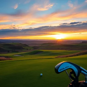 Golf course landscape representing the spirit of the game.