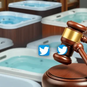 Illustration representing the Revive Spas scandal and consumer complaints.