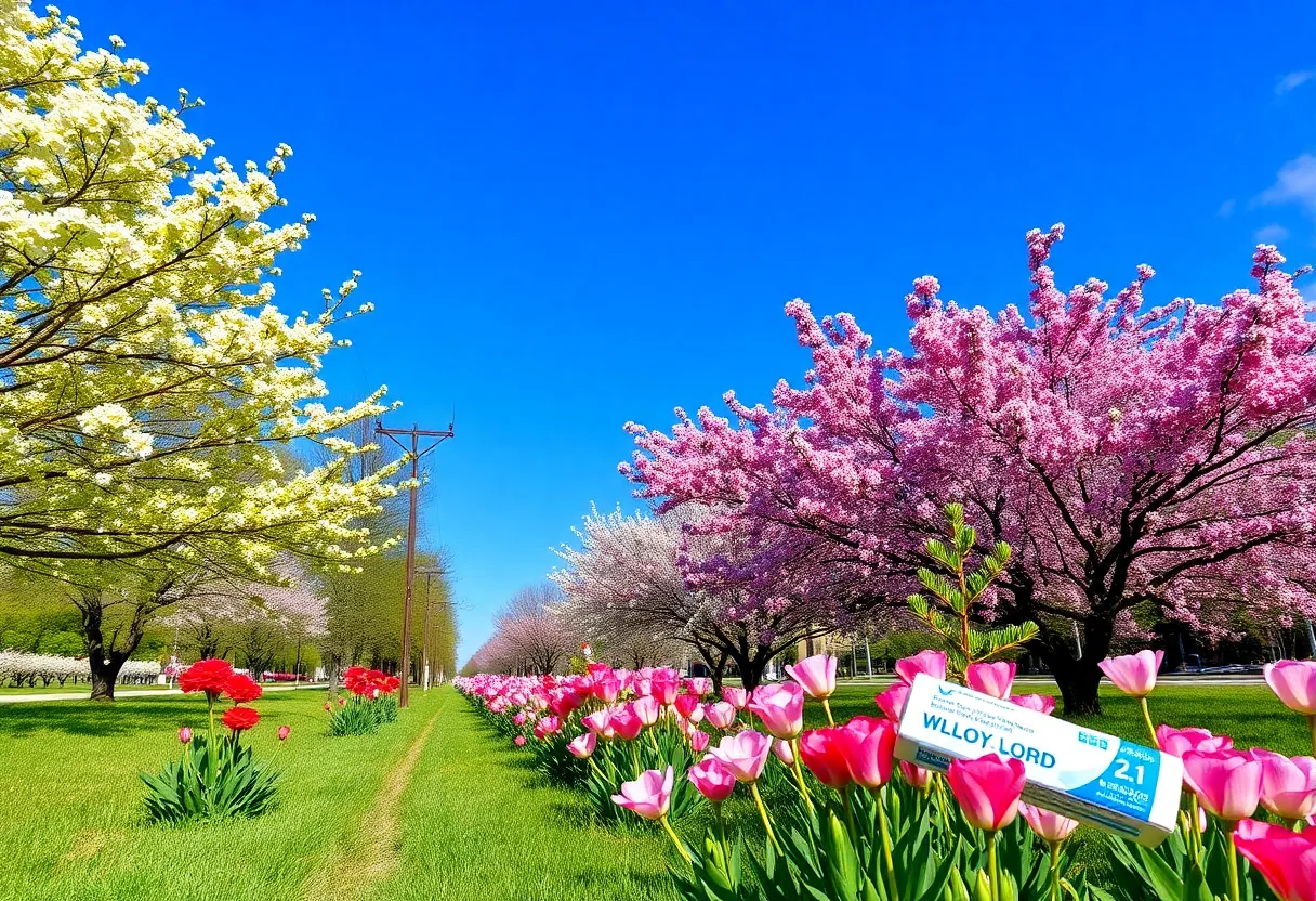 Jacksonville in Spring with Pollen Allergies