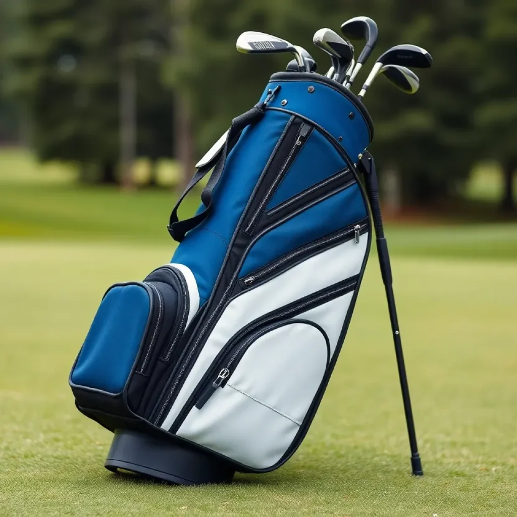 Strata Golf Club Set displayed on a golf green