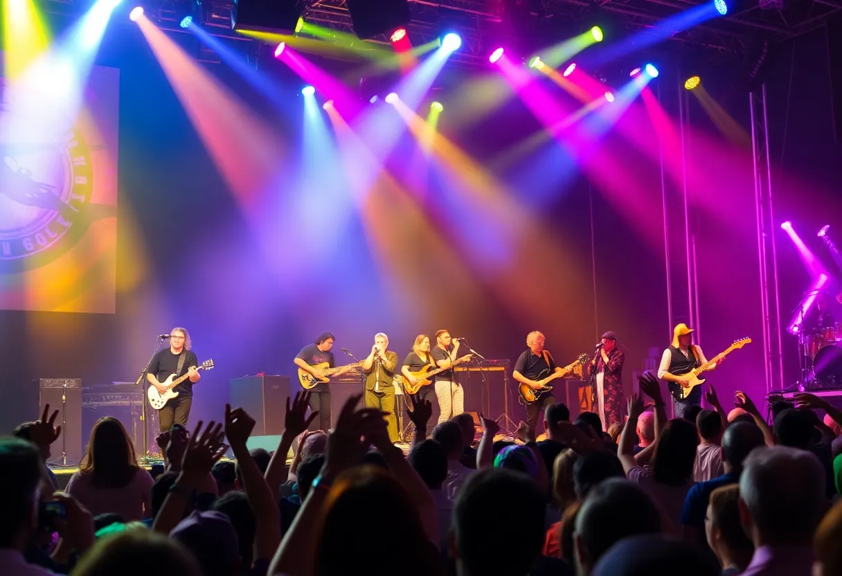 Tedeschi Trucks Band performing live in concert