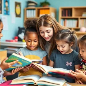 Children participating in youth literacy programs in Jacksonville