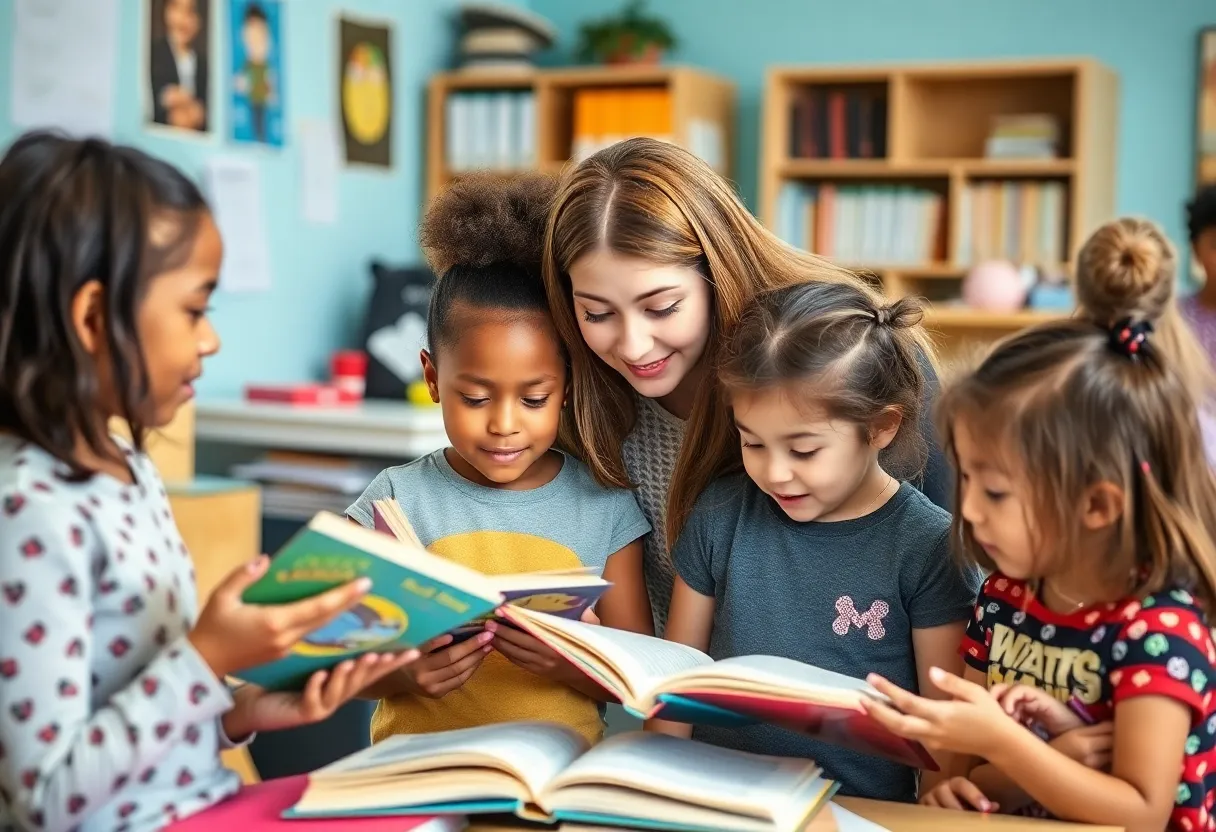 Children participating in youth literacy programs in Jacksonville