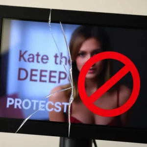 Symbolic fight against deepfake pornography