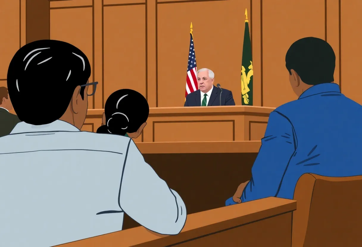 Courtroom Discussion on Immigration Case
