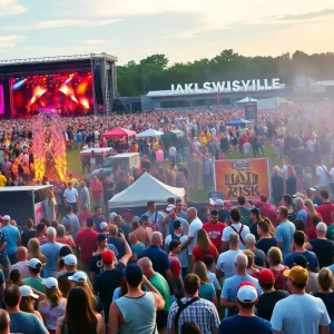Collage of Jacksonville events including concerts, fairs, and sports.