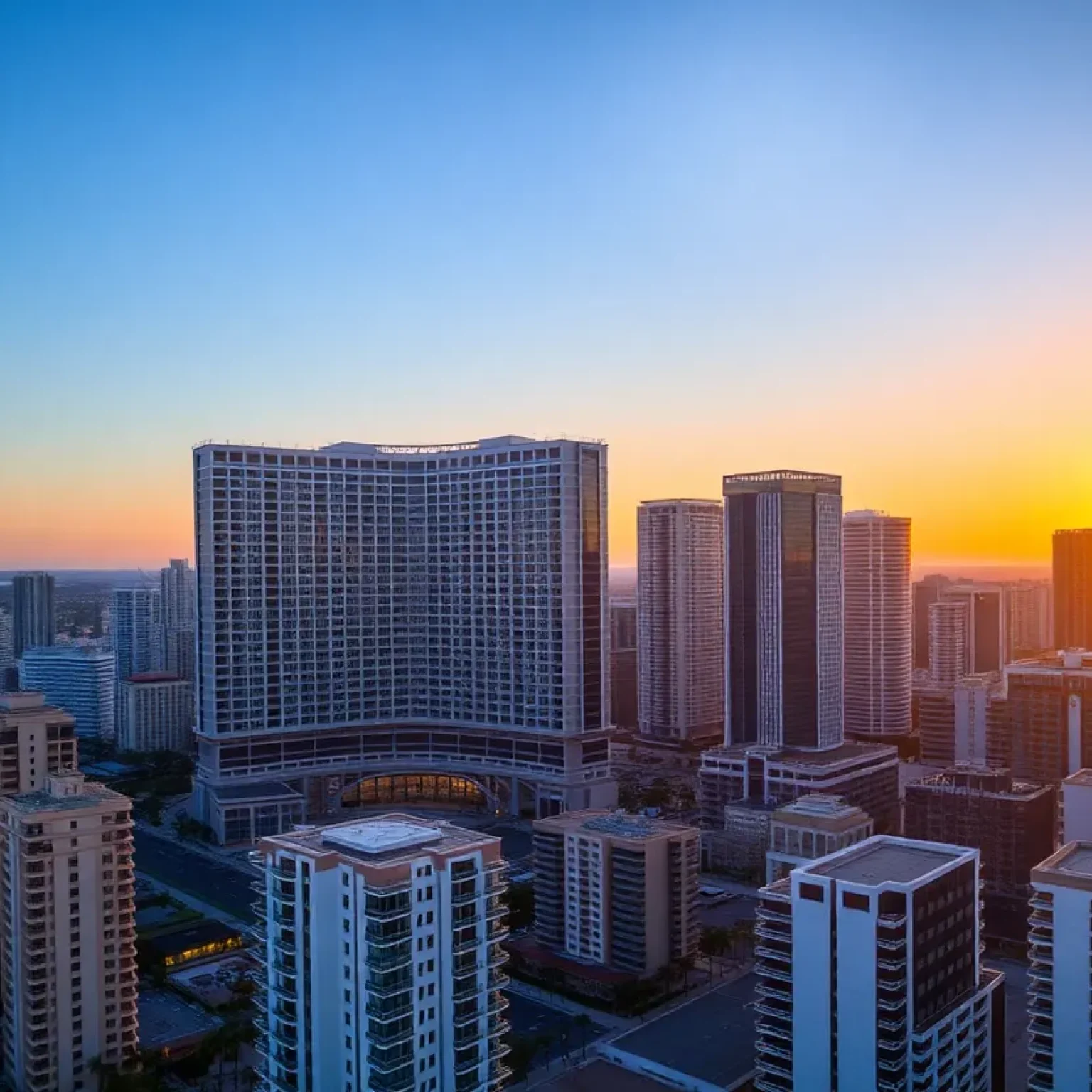Mandarin Oriental Miami Skyline View