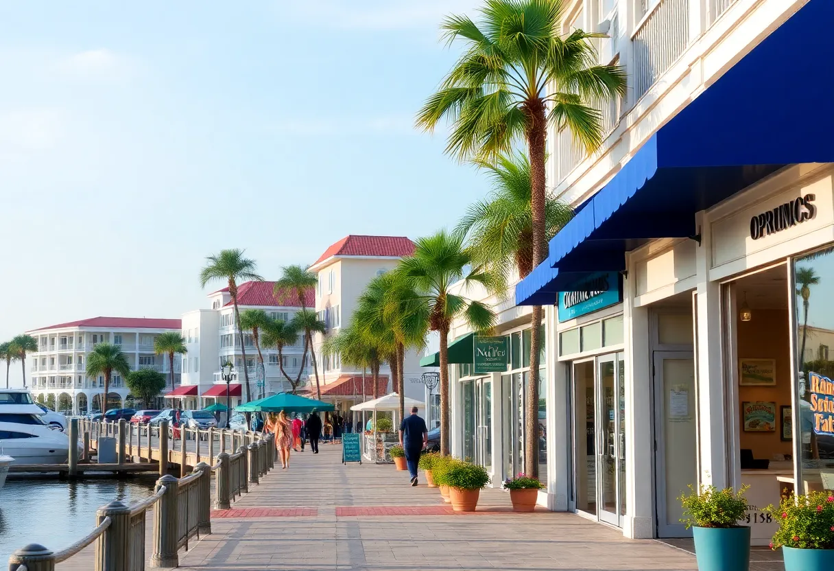 Naples Florida Off-Season Scene