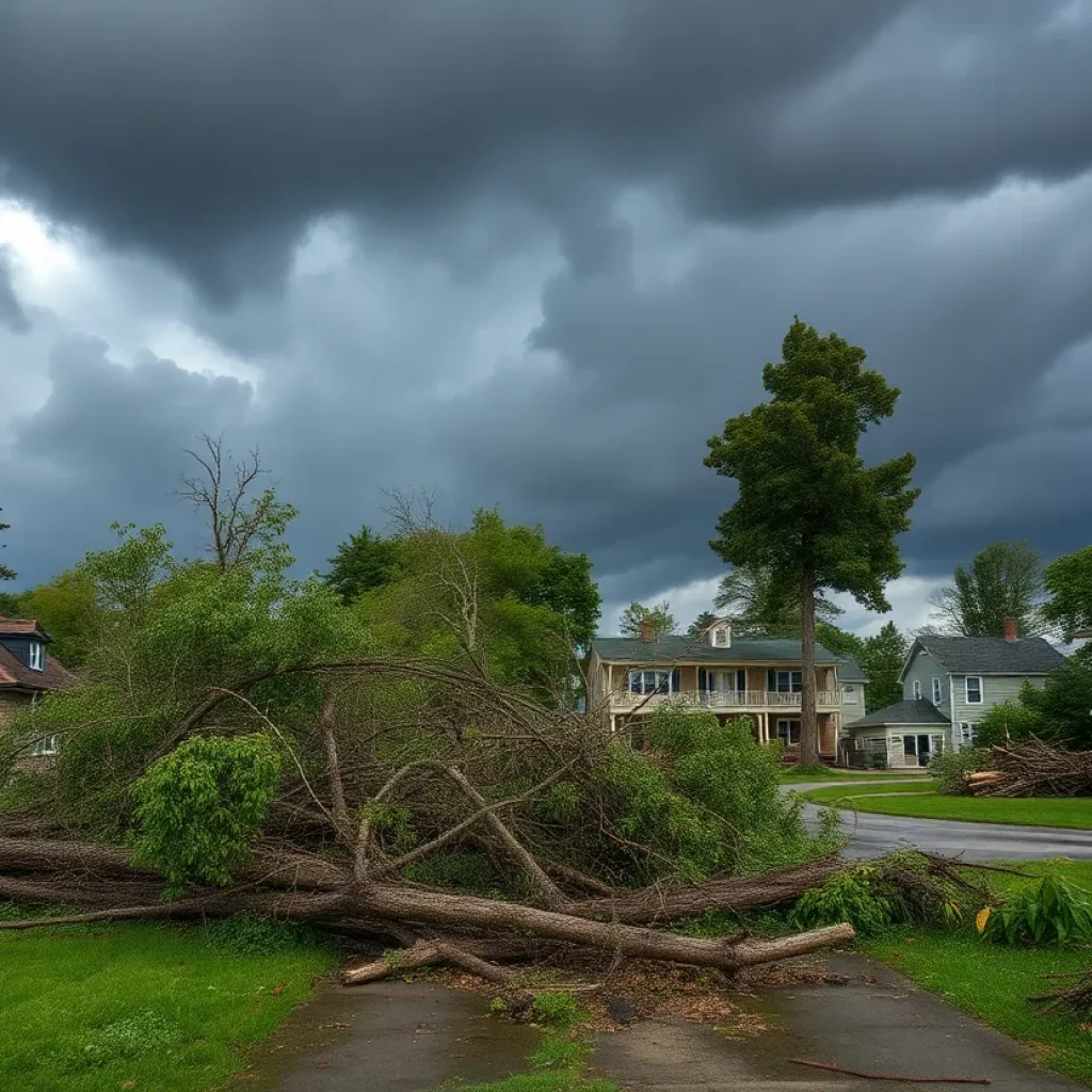 Storm Damage in Southern U.S.