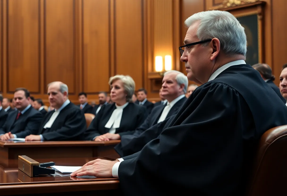 Supreme Court Deliberation on FBI Raid