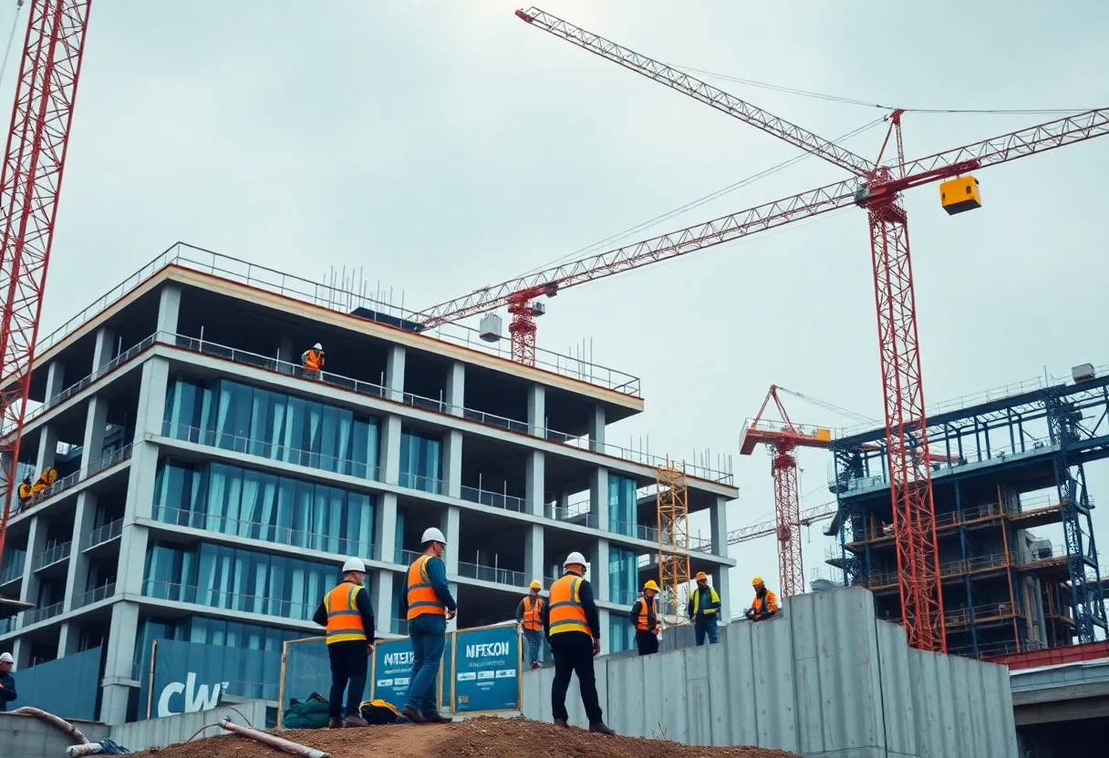 Titan America Construction Site