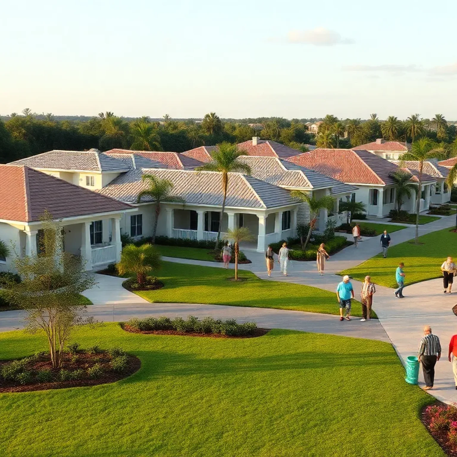Del Webb community in Florida with active adults