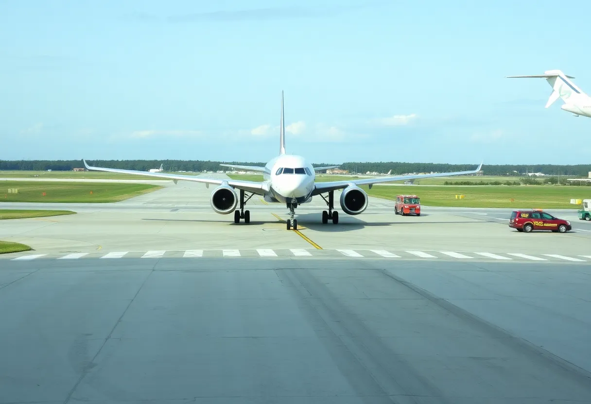 Delta Flight 1329 emergency landing at Jacksonville Airport