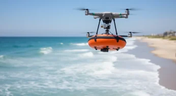 Drone Rescues Girl from Rip Current at Pensacola Beach