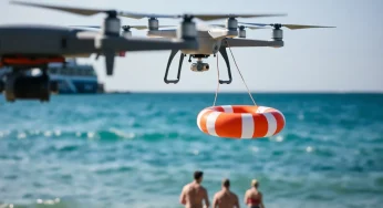 Florida Man Uses Drone to Save Drowning Teen at Beach