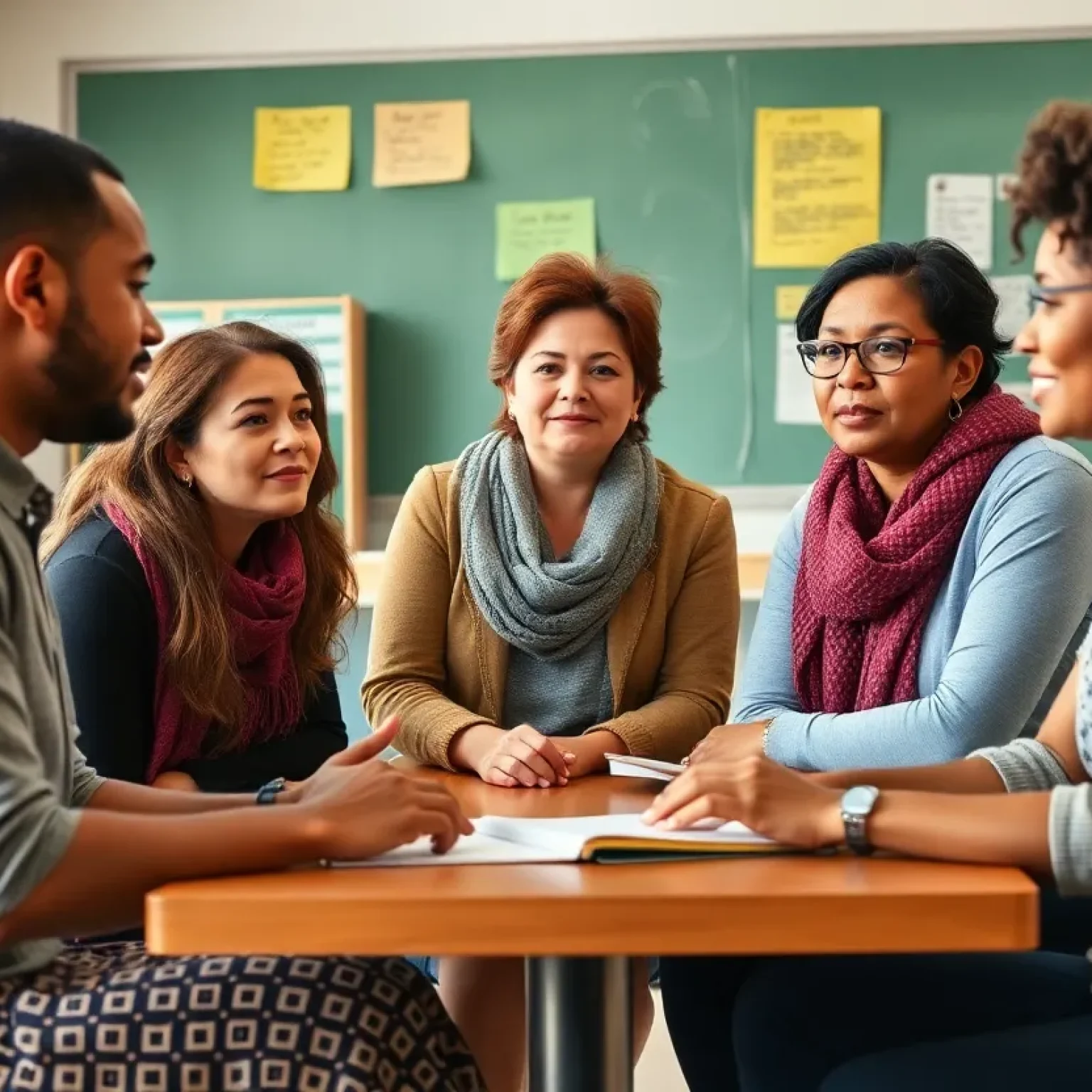 Parents advocating for parental rights in a school environment.