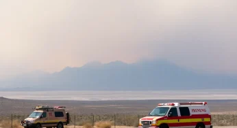 Evacuations Ordered as Inn Fire Near Mono Lake Spreads