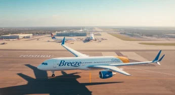 Breeze Airways Launches Non-Stop Flights from Jacksonville to Ohio