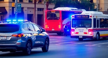 Collision Between SUV and Bus Injures Three in Downtown Jacksonville