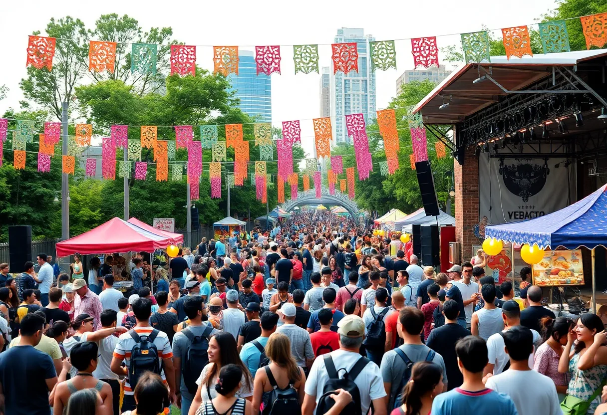 Crowd enjoying live music at Jacksonville Funk Fest 2025