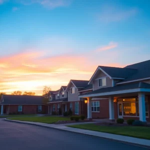 Exterior view of a senior living facility in Jacksonville