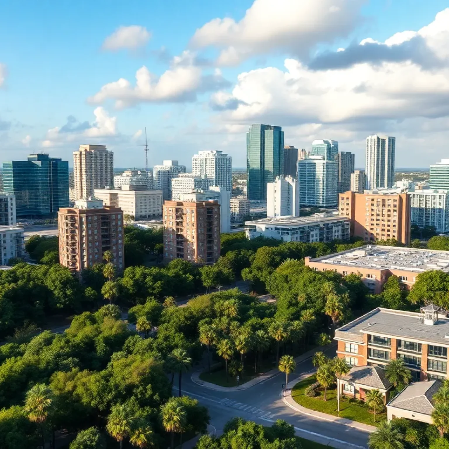 Vibrant skyline of Jacksonville, Florida, representing urban growth.