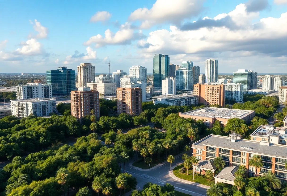 Vibrant skyline of Jacksonville, Florida, representing urban growth.