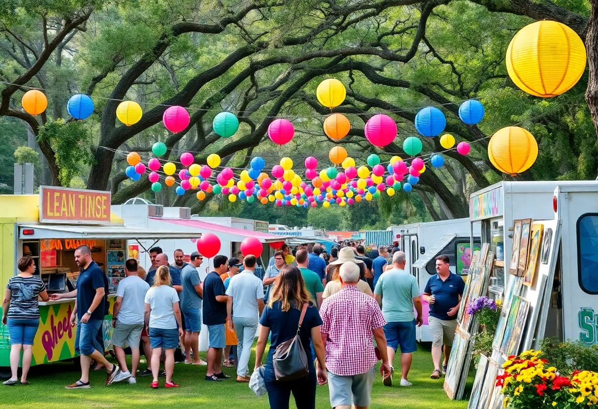 People enjoying festivals and concerts in Jacksonville