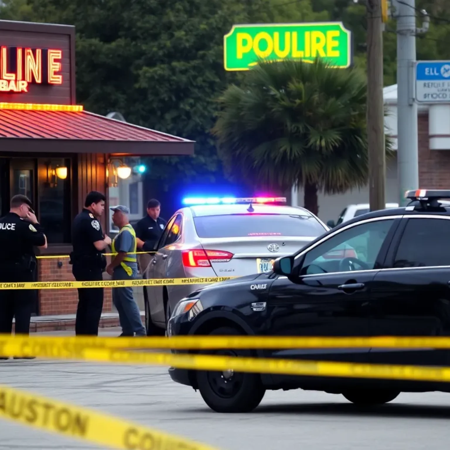 Crime scene investigation in Jacksonville, Florida