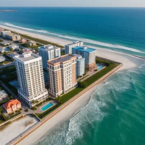 Luxury oceanfront condominiums and single-family homes in Jacksonville Beach