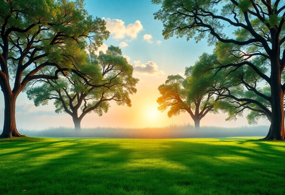 A peaceful scene depicting community and legacy in Jacksonville, Florida.