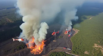 Wildfire in Ocala National Forest 75% Contained