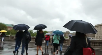 Capital Region’s Persistent Weekend Rain Continues
