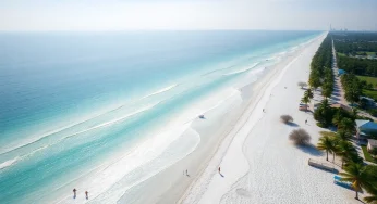 Siesta Beach Ranked No. 1 in the U.S. for 2025