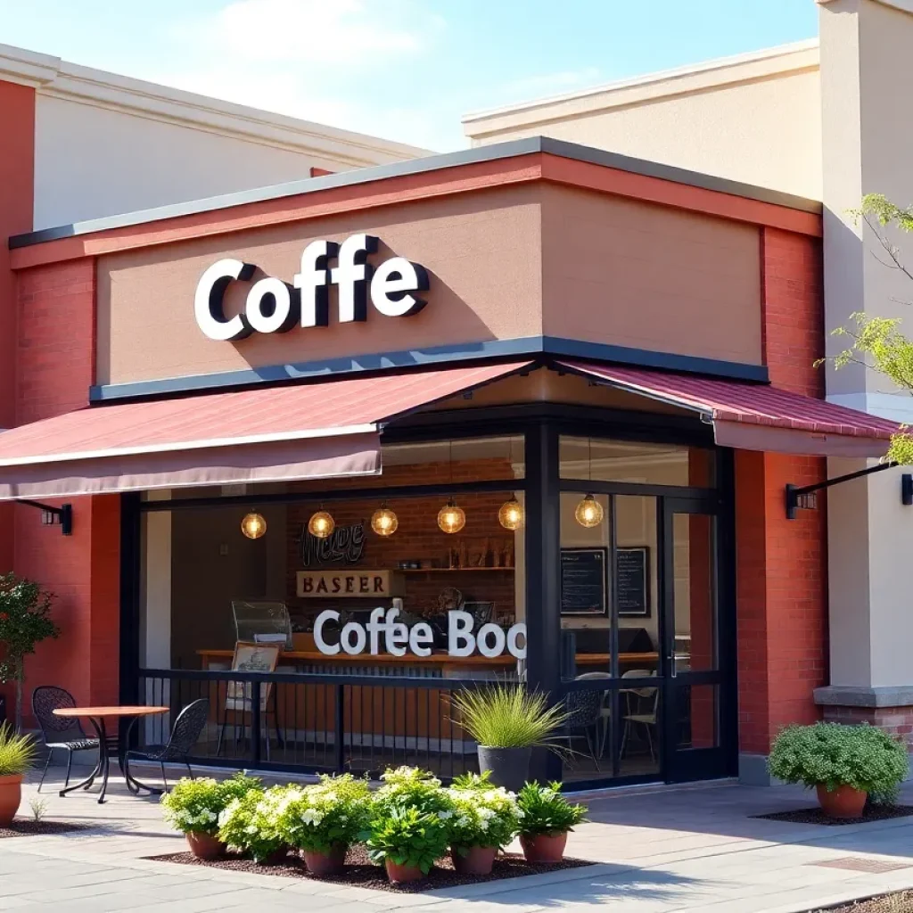 Exterior view of Southern Grounds coffee shop at Jacksonville Beach