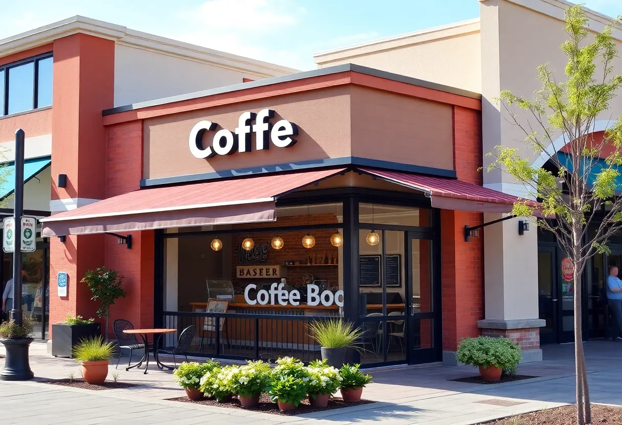Exterior view of Southern Grounds coffee shop at Jacksonville Beach