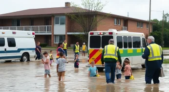 Severe Flooding Forces Evacuation of Westernport Schools