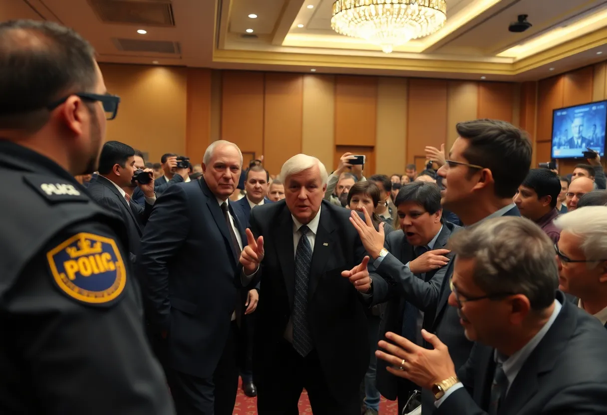 Chaos at Homeland Security Conference