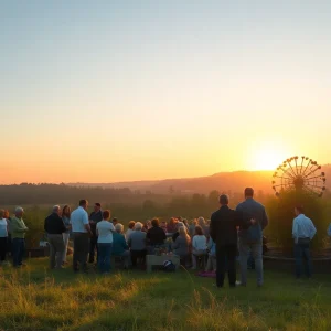 Community gathering in Moberly to honor Conrad Cory Foster.